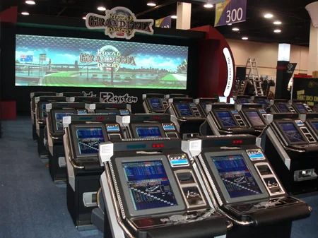 F2 System booth at G2E Las Vegas 2005